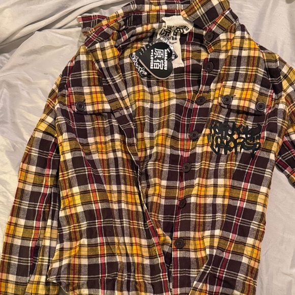 L.A.M.B Harajuku (Gwen Stefani) Flannel Shirt - Picture 2 of 12